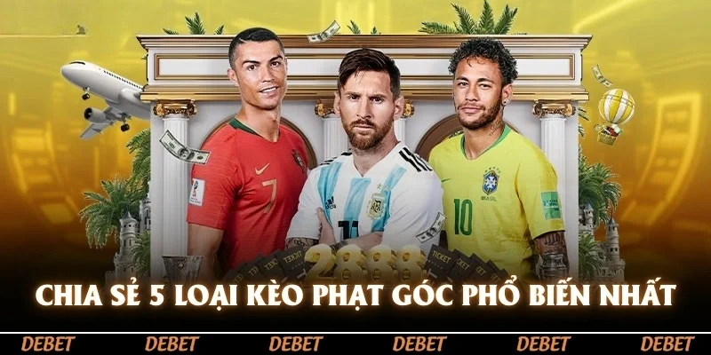 Chia sẻ 5 loại kèo phạt góc phổ biến nhất tại các nhà cái trực tuyến